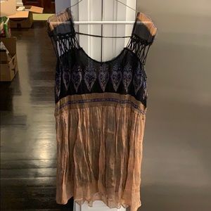Free People Multi Color Dress